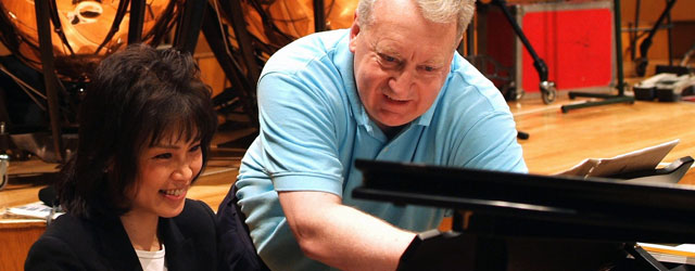 Working with David Atherton, BBC Radio 3 © R. Cohen